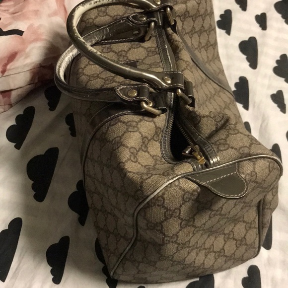 Gucci Leather Boston Bag ᴀᴜᴛʜᴇɴᴛɪᴄ - Picture 8 of 8